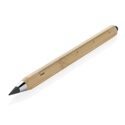 Bamboo pencil with ruler - Image 2